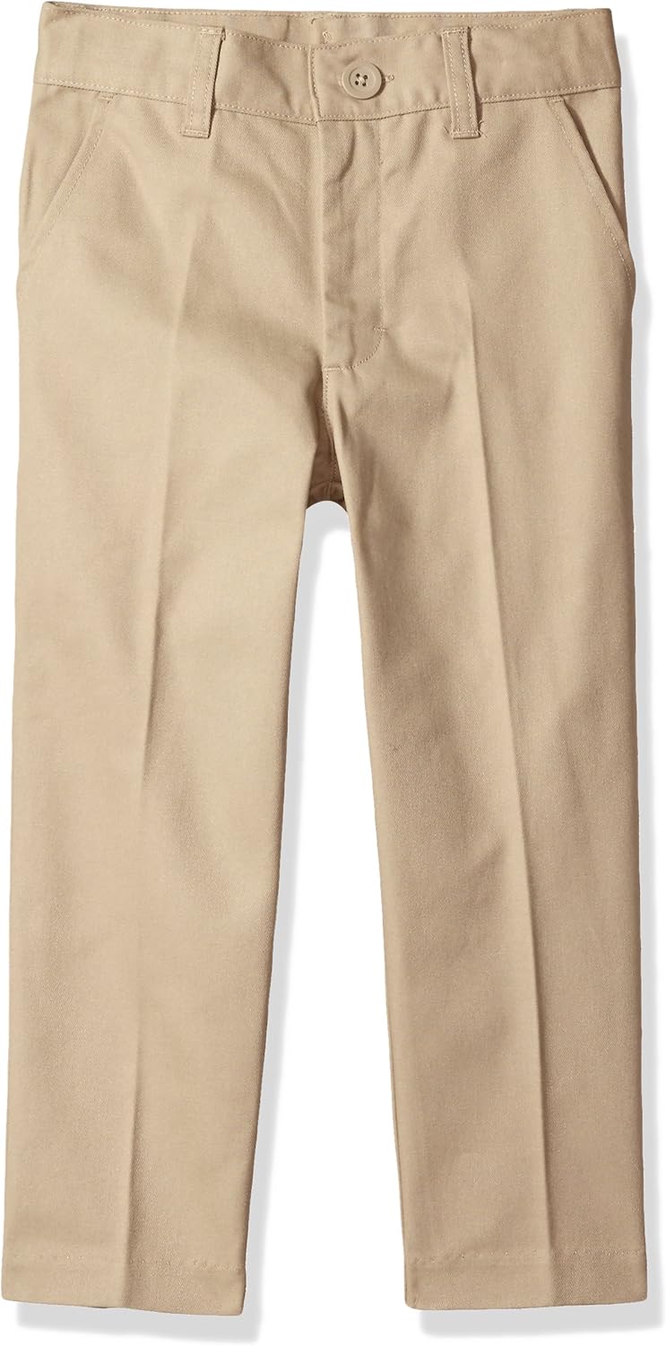 Classroom School Uniforms Boys Flat Front Pant: Clothing