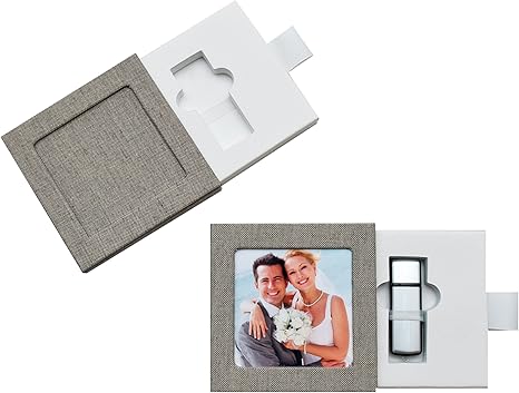 USB de caja/schuber. Lino plástico: Amazon.es: Electrónica
