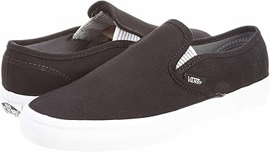 black vans slip ons amazon