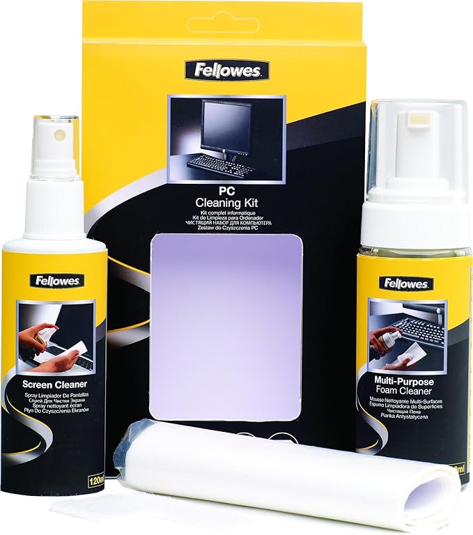 Fellowes Performance PC Cleaning Starter Kit Amazon.co.uk Office Products