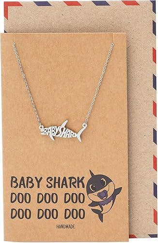 mommy shark necklace