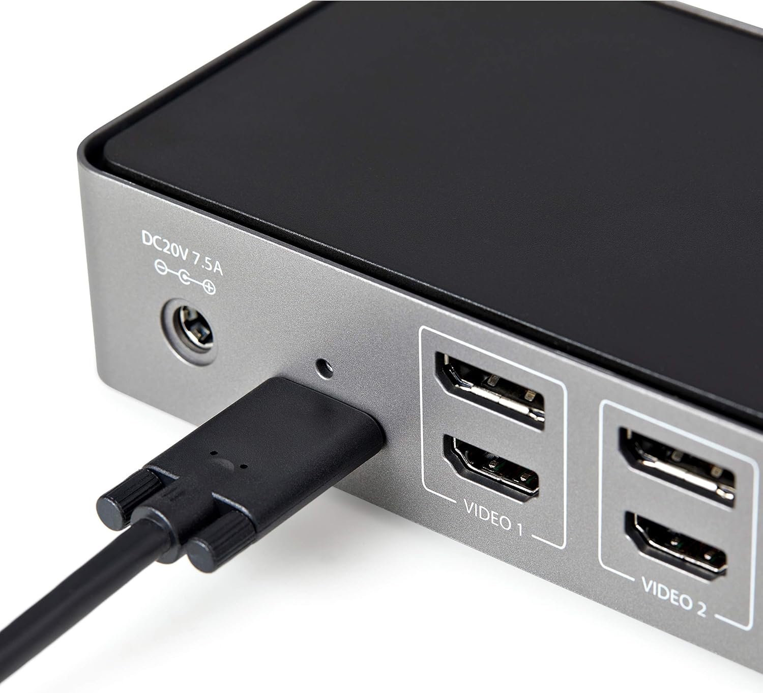 StarTech USB-C & USB-A Dock - Hybrid Universal Triple Monitor Laptop Docking Station w/DisplayPort & HDMI 4K 60Hz - 85W Power Delivery, 6X USB Hub, GbE, Audio - USB 3.1 Gen 2 10Gbps (DK31C3HDPD): Computers & Accessories