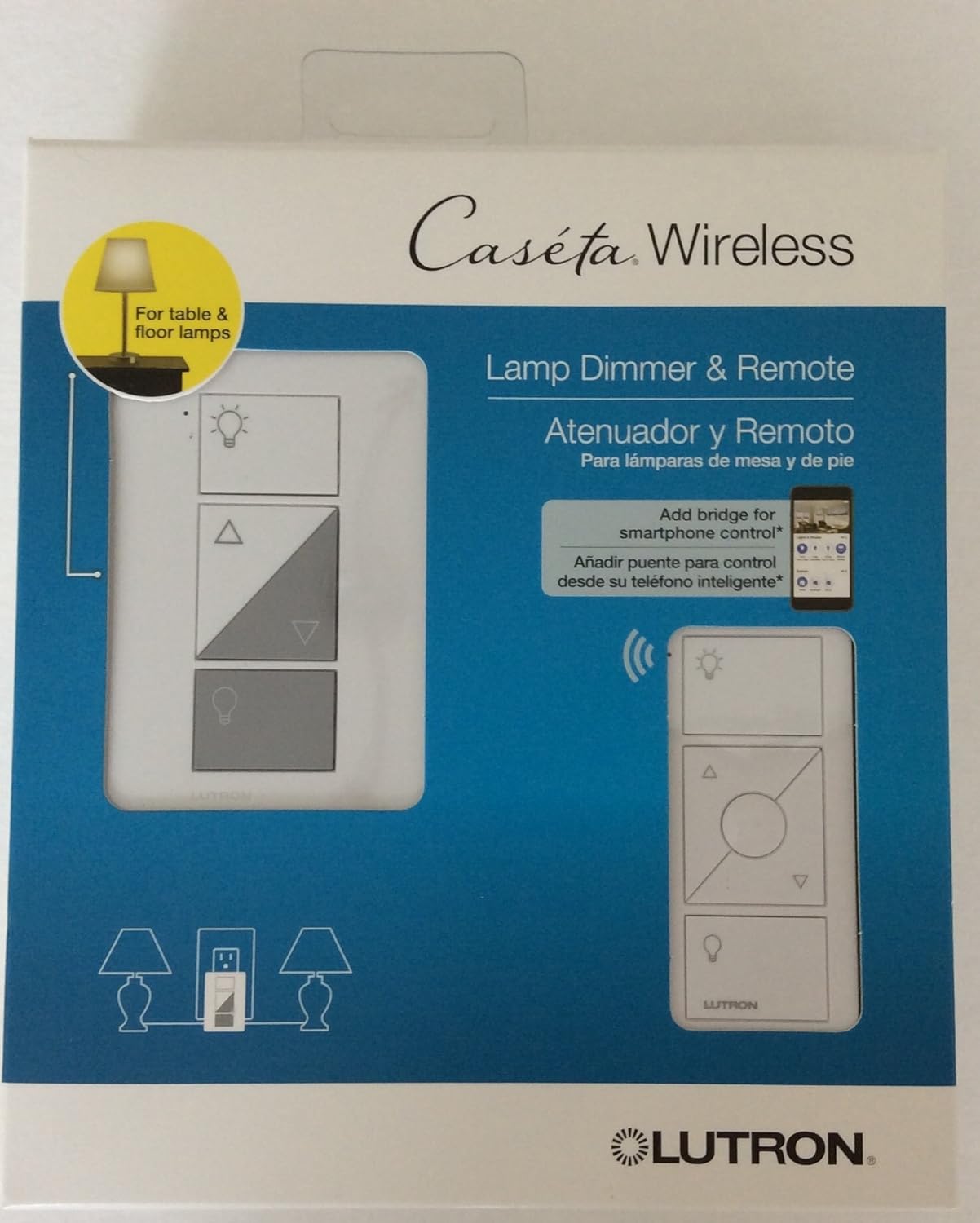 Best Caseta Wireless Smart Lighting Lamp Dimmer And Remote Kit