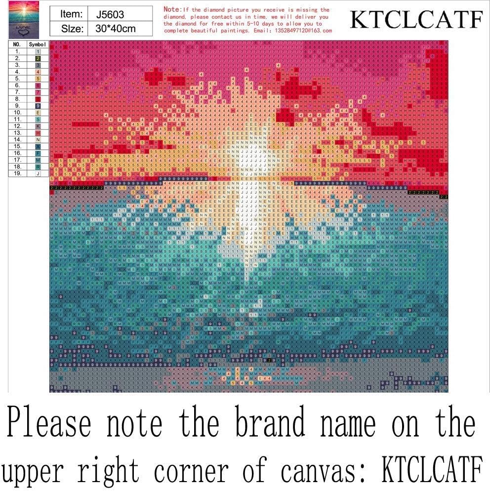 5D Diamond Painting, Little Cat Want to be Big Tiger DIY Diamond Painting with Full Kits Craft Like Embroidery Cross-Stitch for Home, Wall and Entrance Decorations (5001)