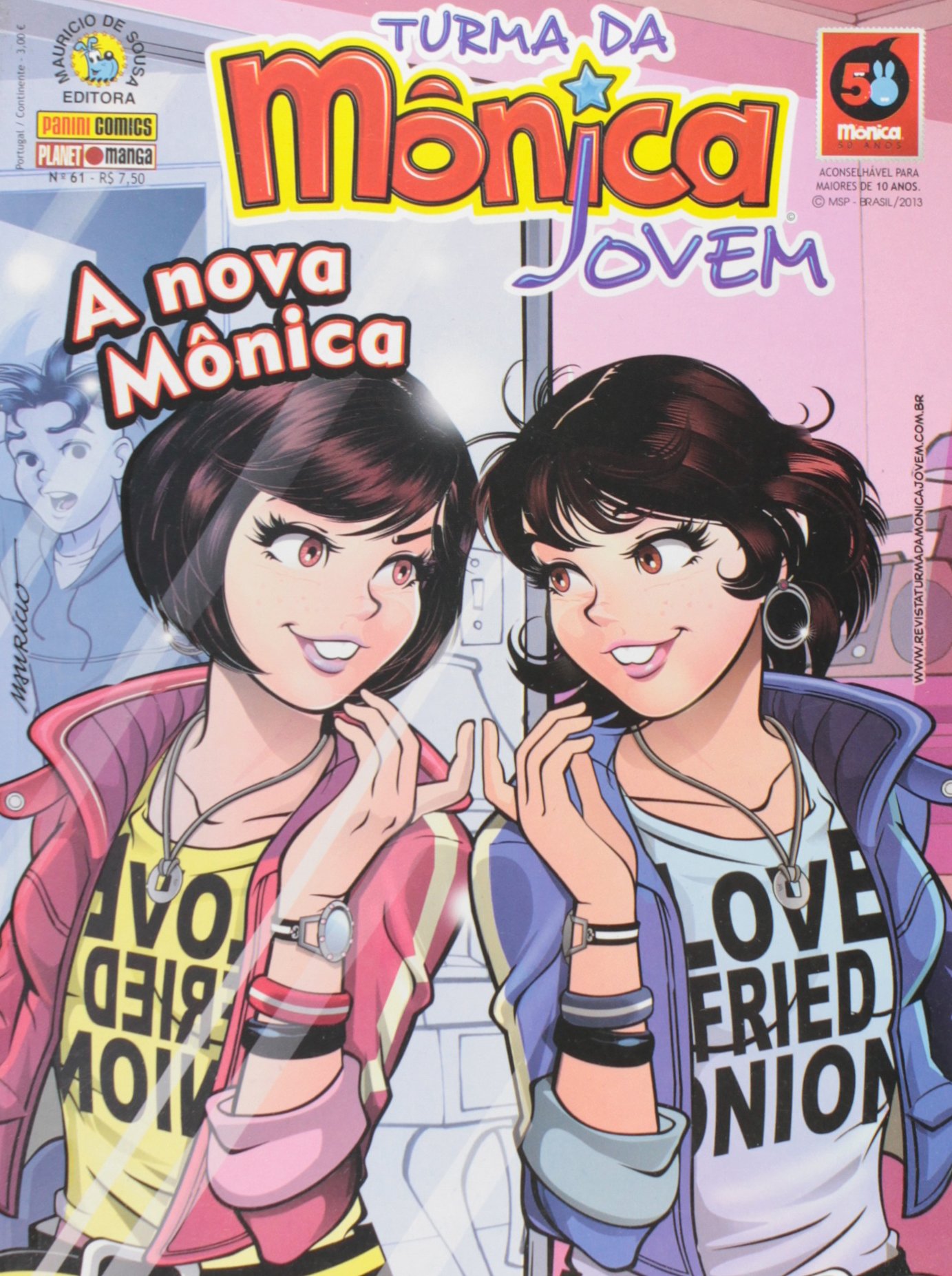 Turma da Mônica Jovem. Mangá - Volume 61 PDF Mauricio De Sousa