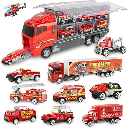 red trucks for kids