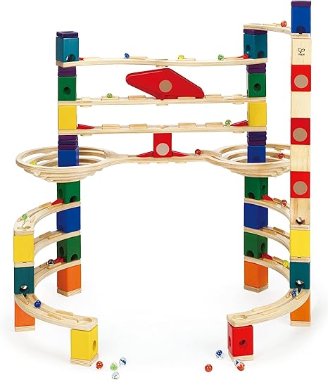 hape wooden marble run