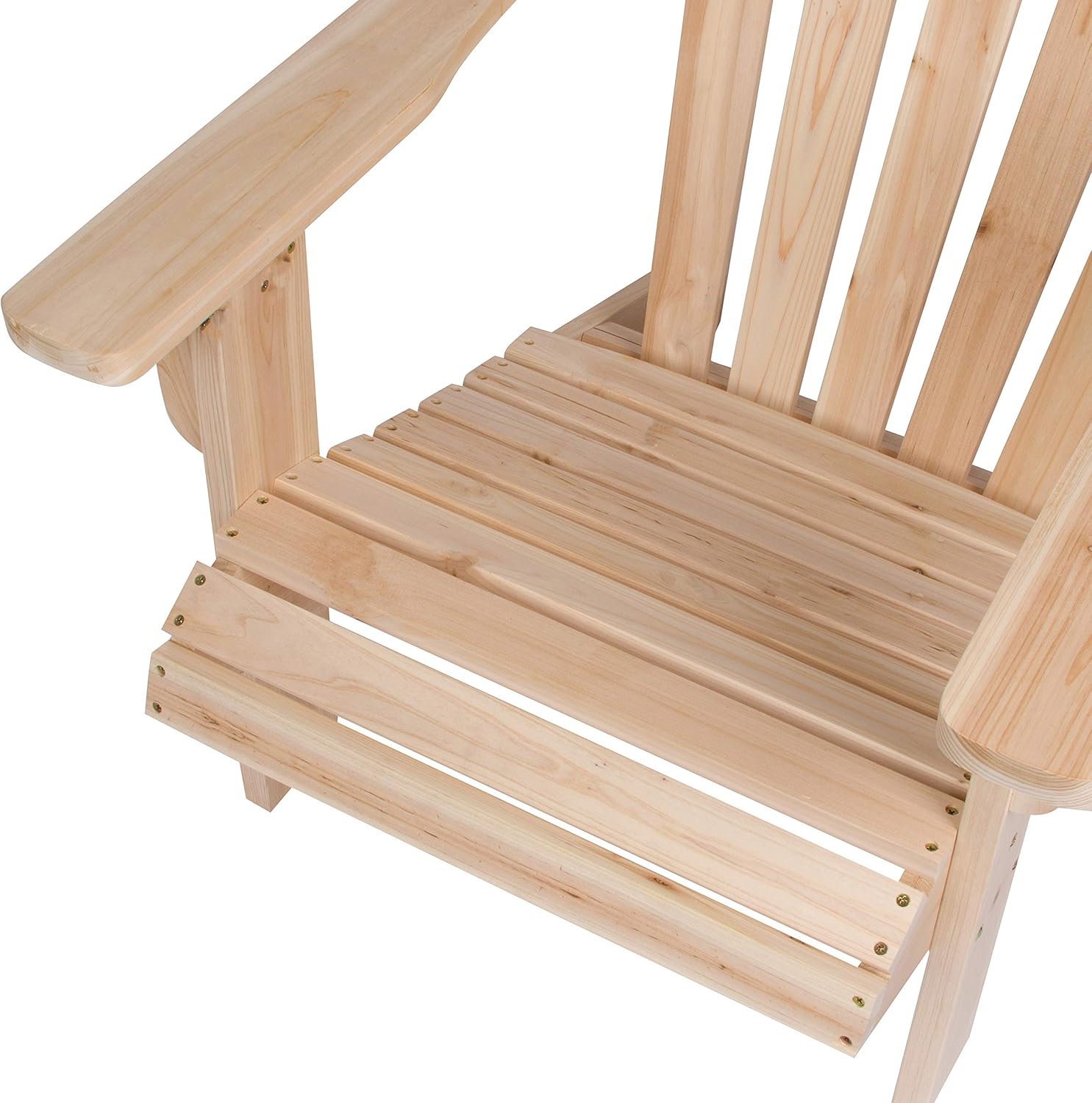 Shine Company Inc. 4611N Westport Adirondack Chair, Natural : Patio Chair Covers : Garden & Outdoor