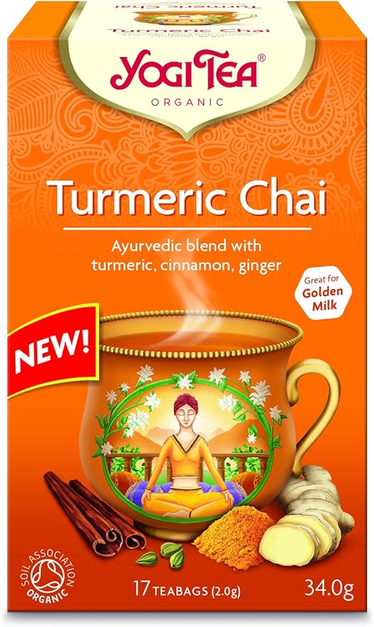 Yogi Tea Turmeric Chai, Pack of 6 Amazon.co.uk Grocery