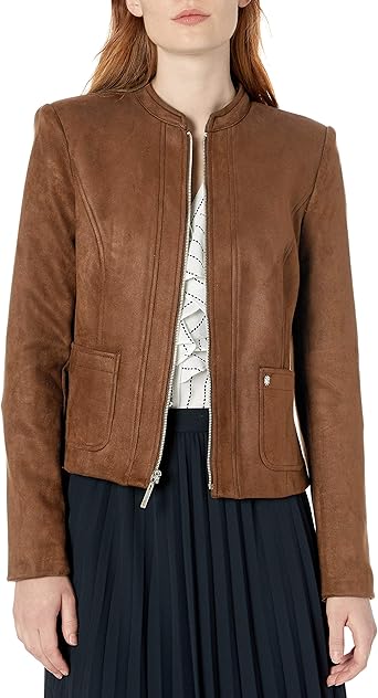 tommy hilfiger suede jacket