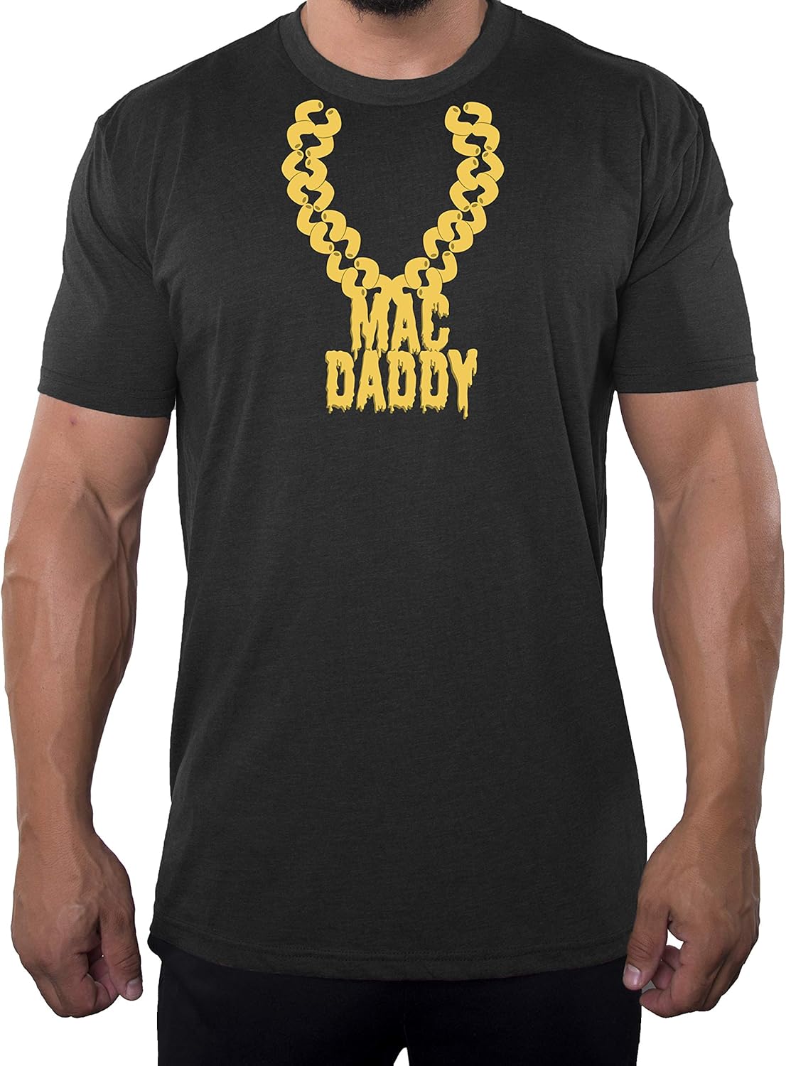 Mac Daddy Men's T-Shirts, Funny Graphic Tees, Mac and Cheese Shirt