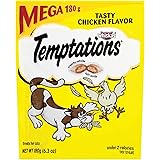 TEMPTATIONS Classic Treats for Cats Tasty Chicken Flavor 6.3 Ounces