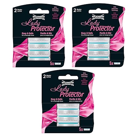 Wilkinson Sword Lady Protector + Ersatz Klingen 1,2, oder 3 x (PK 5) 70041340