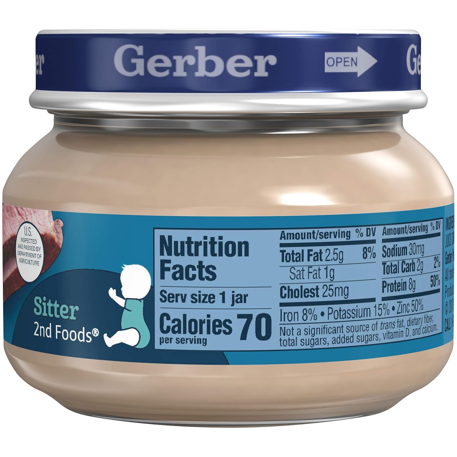 gerber beef baby food