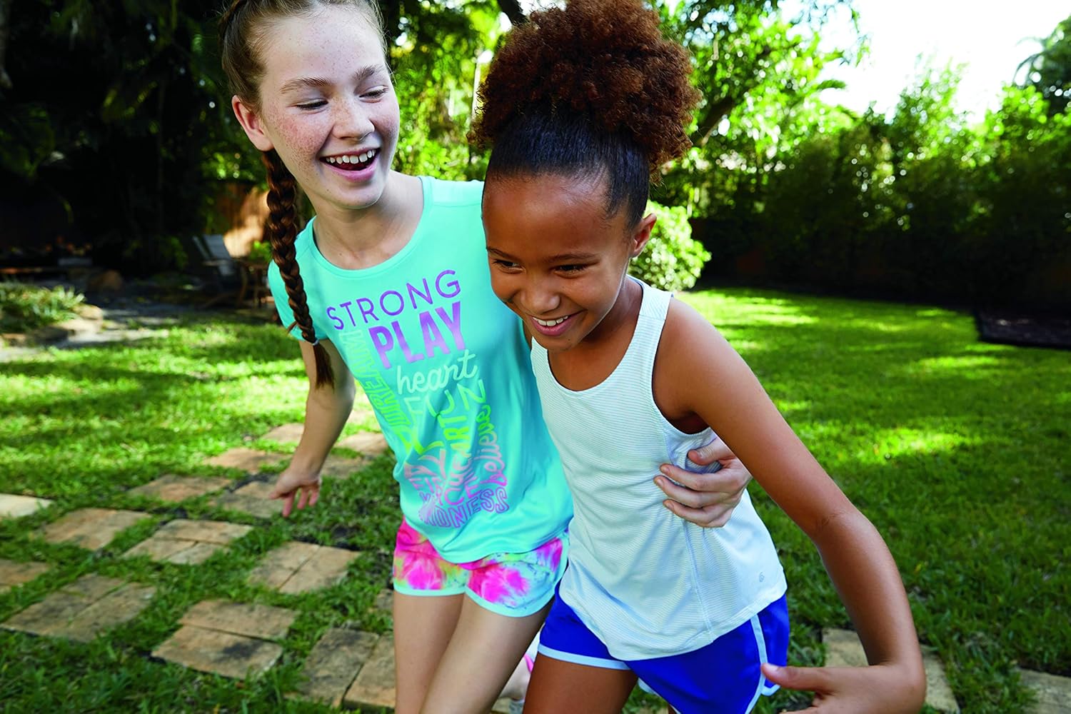 C9 Champion Girls' 2" Woven Running Shorts: Clothing