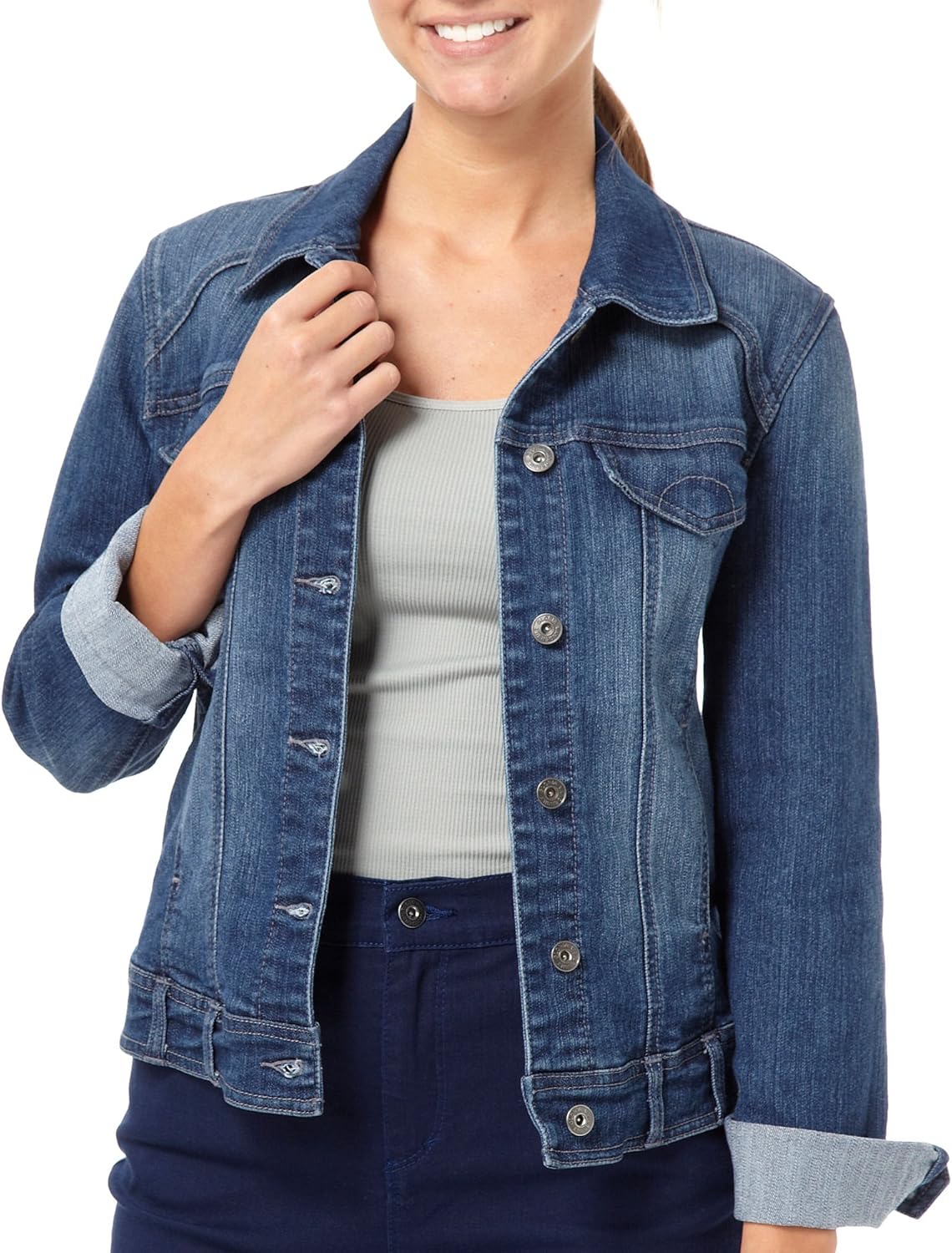 kohls womens denim jacket