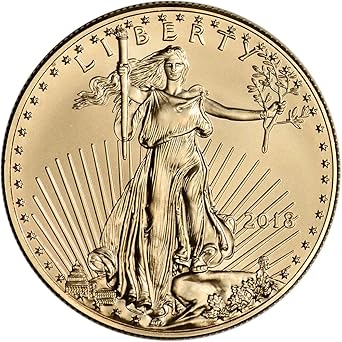 2018 American Gold Eagle 1 Oz 50 Brilliant Uncirculated