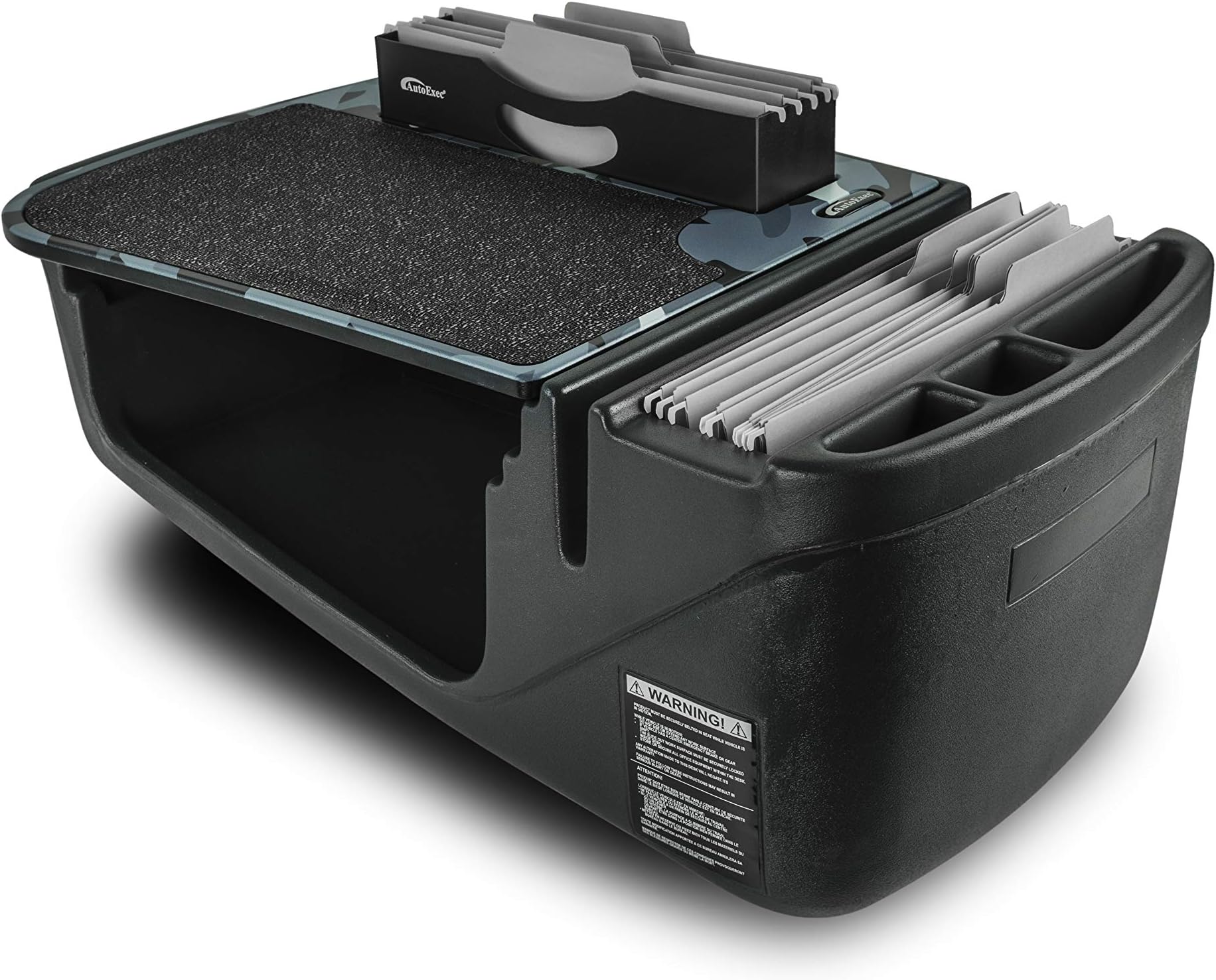 AutoExec AUE28000 Efficiency FileMaster Car Desk Urban Camouflage Finish