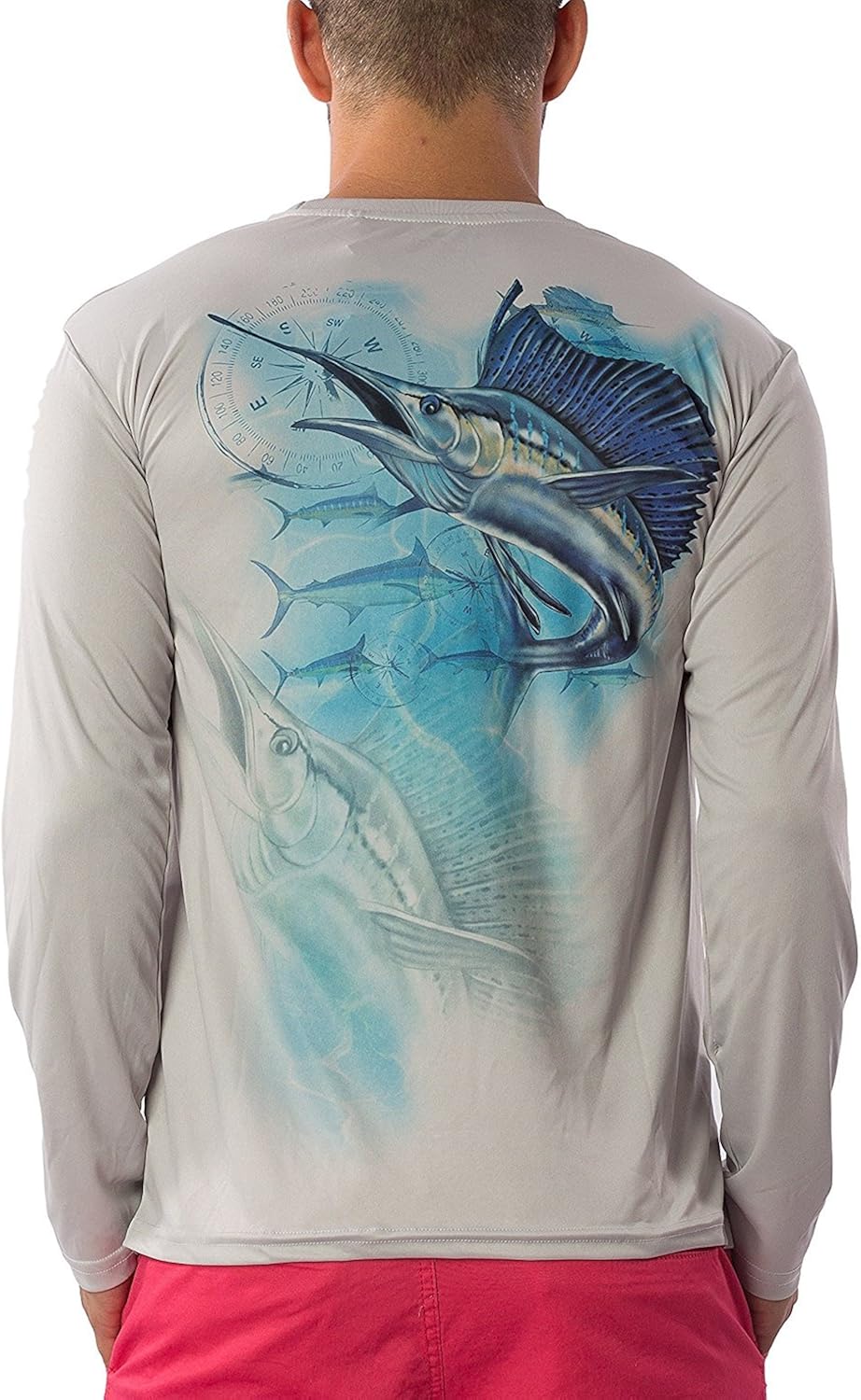 Men's Dri Fit Moisture Wicking Quick Dry UPF 40 UV Sun Protection Sport Athletic Performance