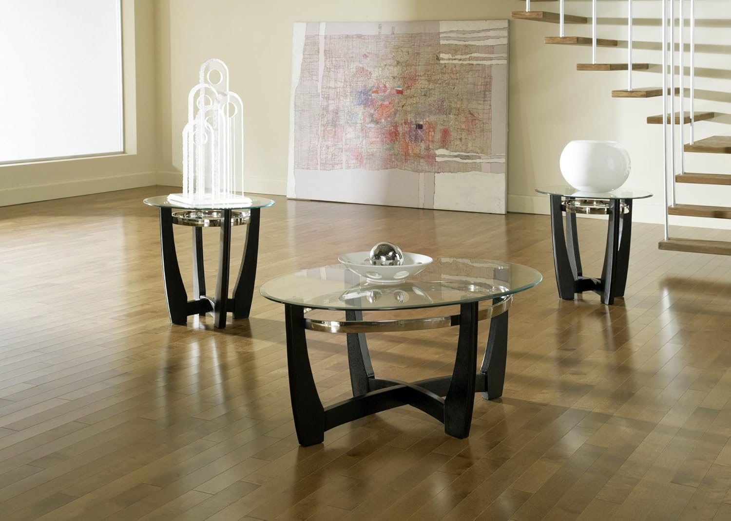 Best steve silver glass top end table