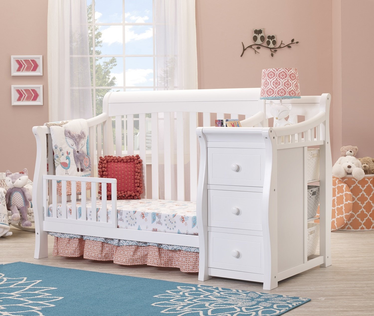 sorelle tuscany toddler rail