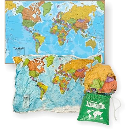 World Scrunch Map