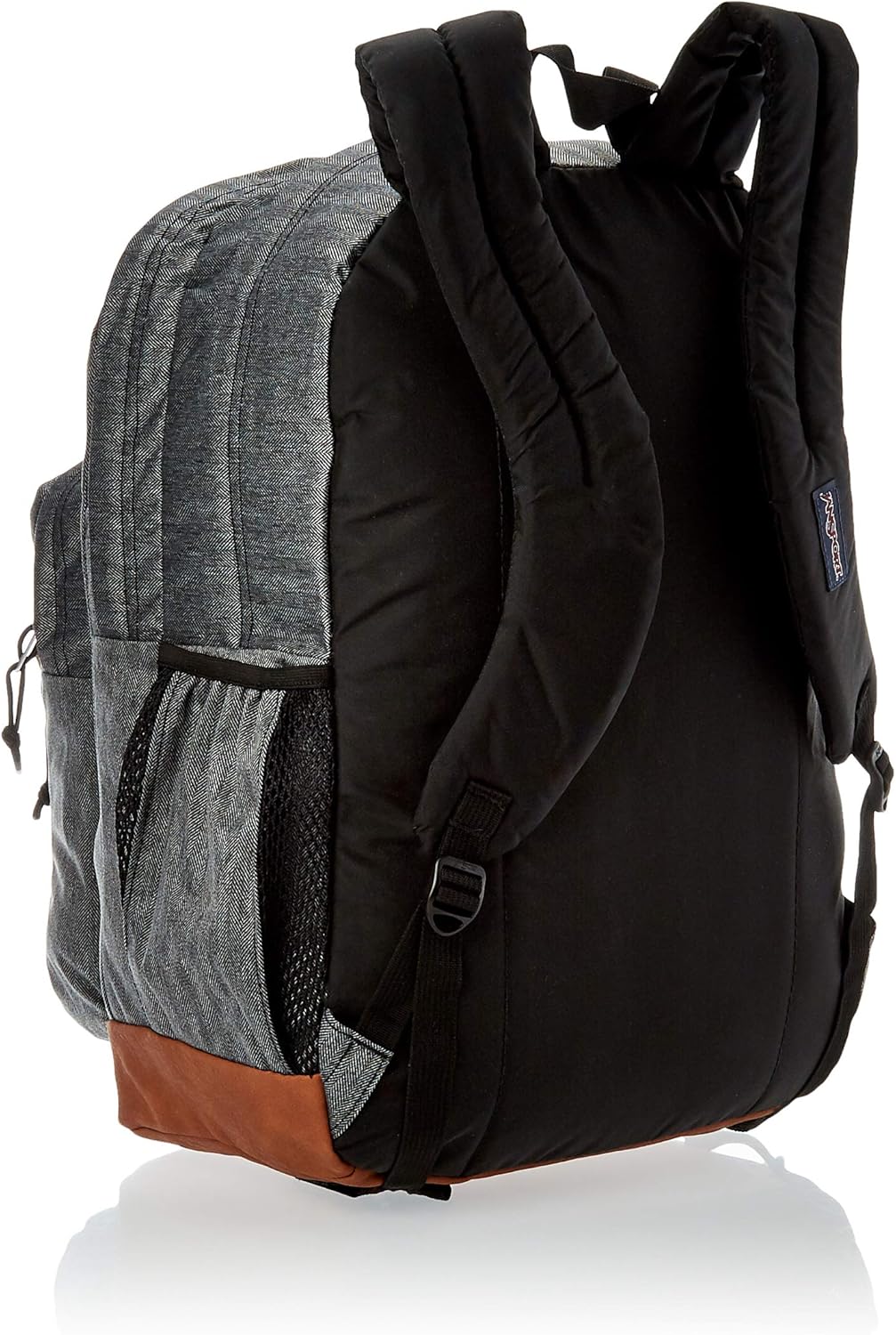 JanSport Mens Classic Mainstream Cool Student Backpack - Black / 17.7H X 12.8W X 5.5D, One Size: Jansport: Clothing