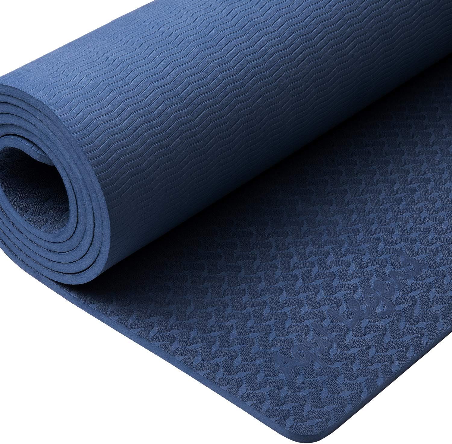 Aqui Legend Yoga Mat-Upgraded Non-Slip Exercise Mat with Carry Strap,Extra Thick Odorless Pilates Workout Mat for Hot Yoga, Pilates & Floor ...