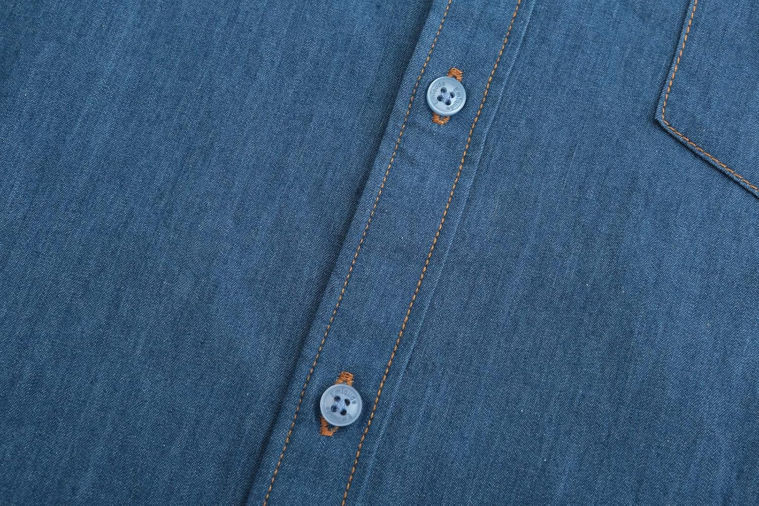 mens long sleeve denim work shirts