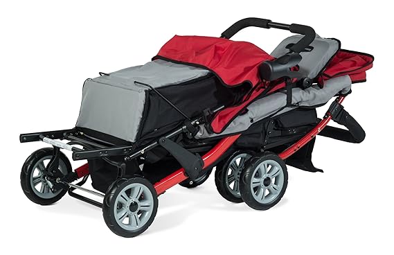 foundations trio triple tandem stroller