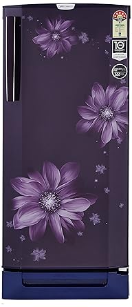 Godrej 190 L 5 Star Direct Cool Single Door Refrigerator(R D EPro 205 TDI 5.2 PRL PRP, Pearl Purple, Base Stand with Drawer, Inverter Compressor)