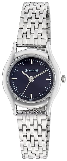 Essentials Analog Blue Dial Women's Watch-87020SM01