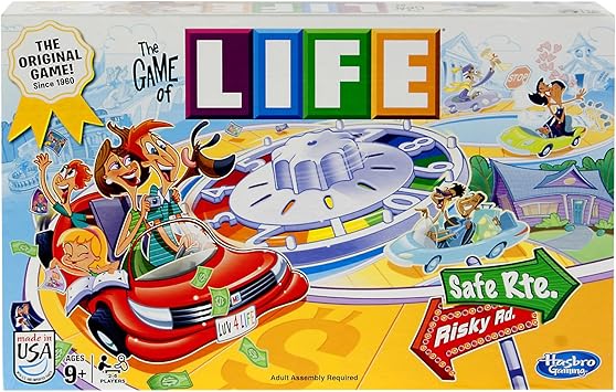 Amazon The Game Of Life 英語版 人生ゲーム 遊びながら 楽しく英語レッスン 並行輸入品 ボードゲーム おもちゃ
