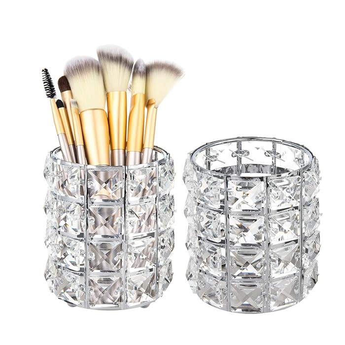 Top 10 Glitzy Glam Makeup Brush Holder