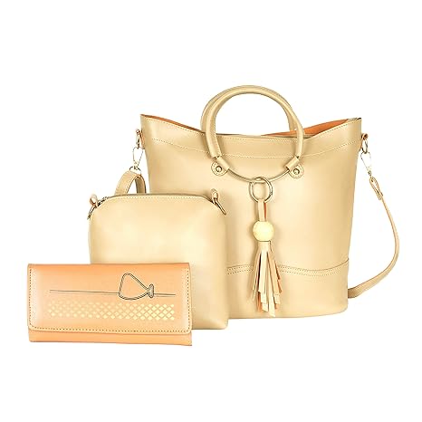girls gold bag
