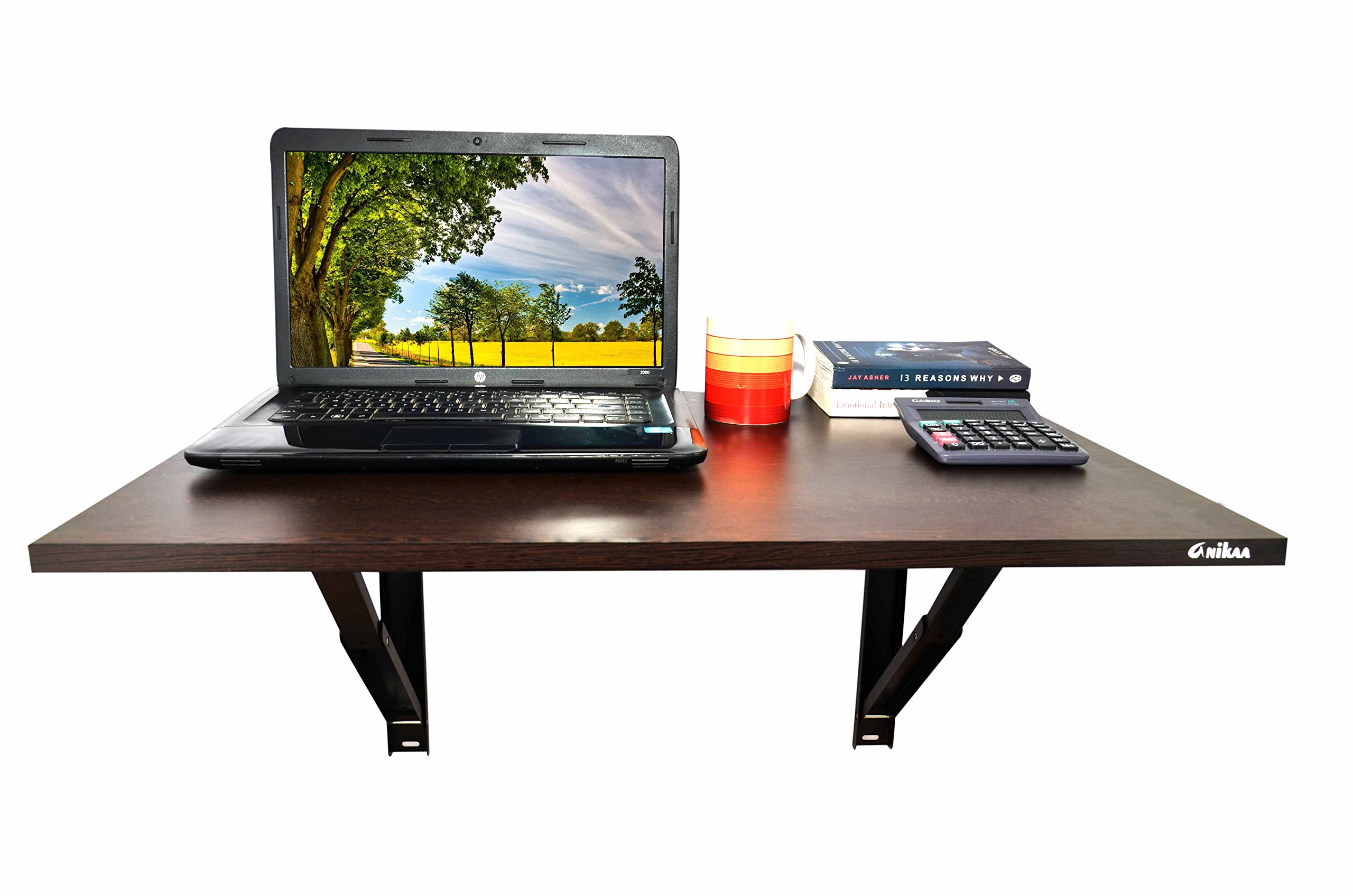 Buy Anikaa Alca Folding Wall Hanging Multipurpose Table/Study Table