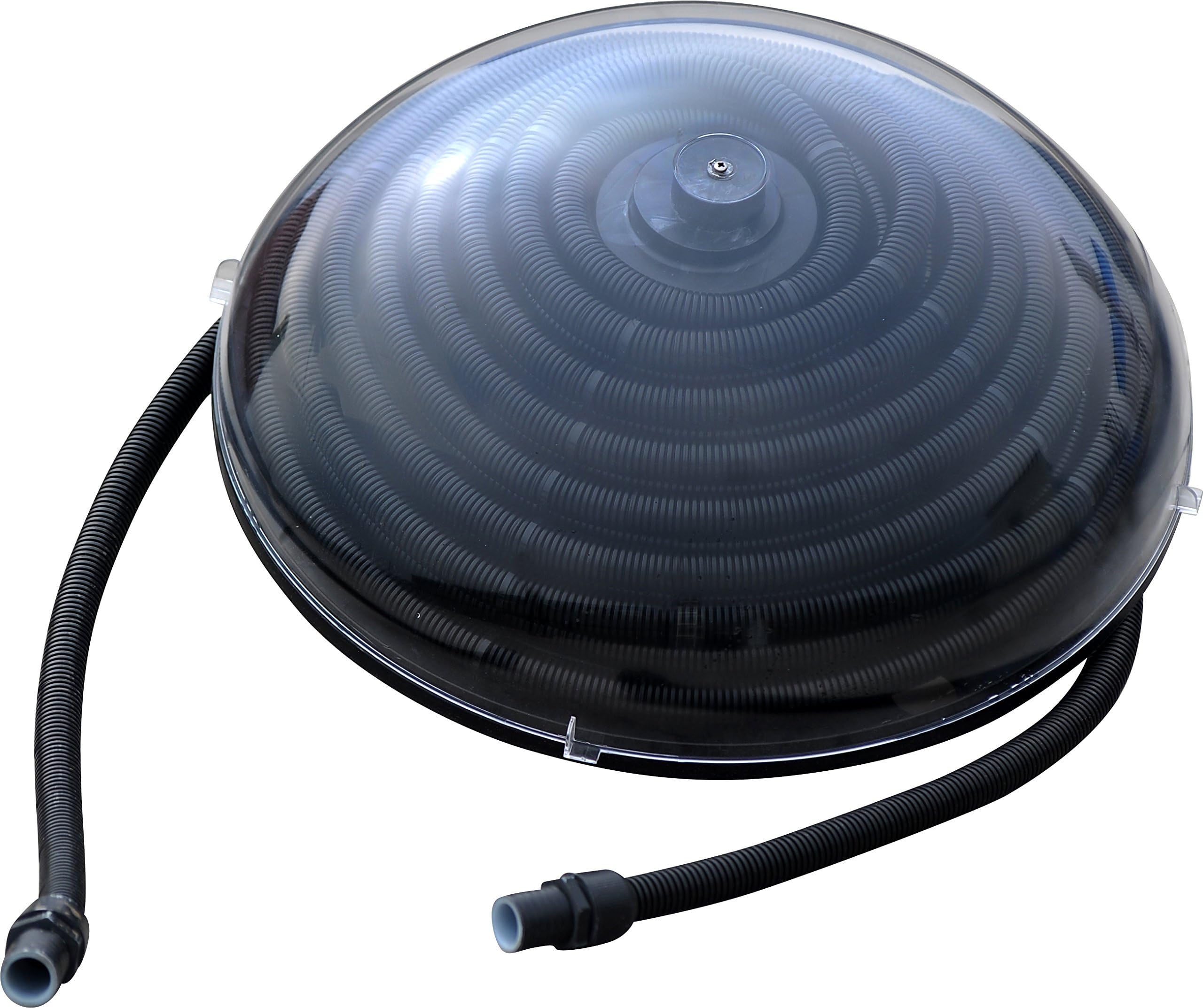 FlowXtreme NS1004 Dome 21-in Pool Solar Heater, Black