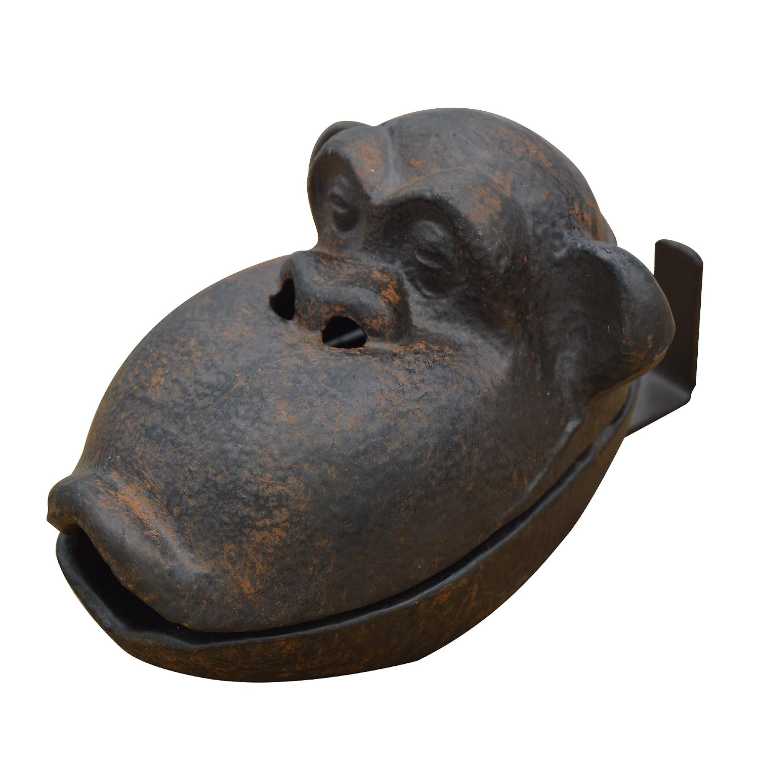 Yimy Ashtray Cast Iron Ape Ashtrays for Home Large Cigar Ashtray