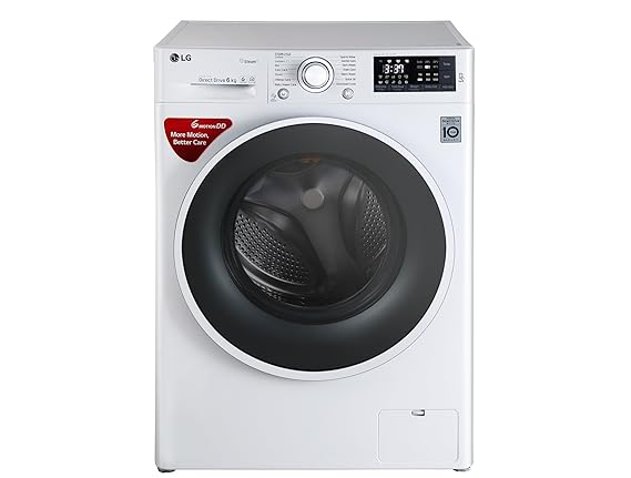 LG 6 kg Fully-Automatic Front Loading Washing Machine (FHT1006SNW.ABWPEIL, White)