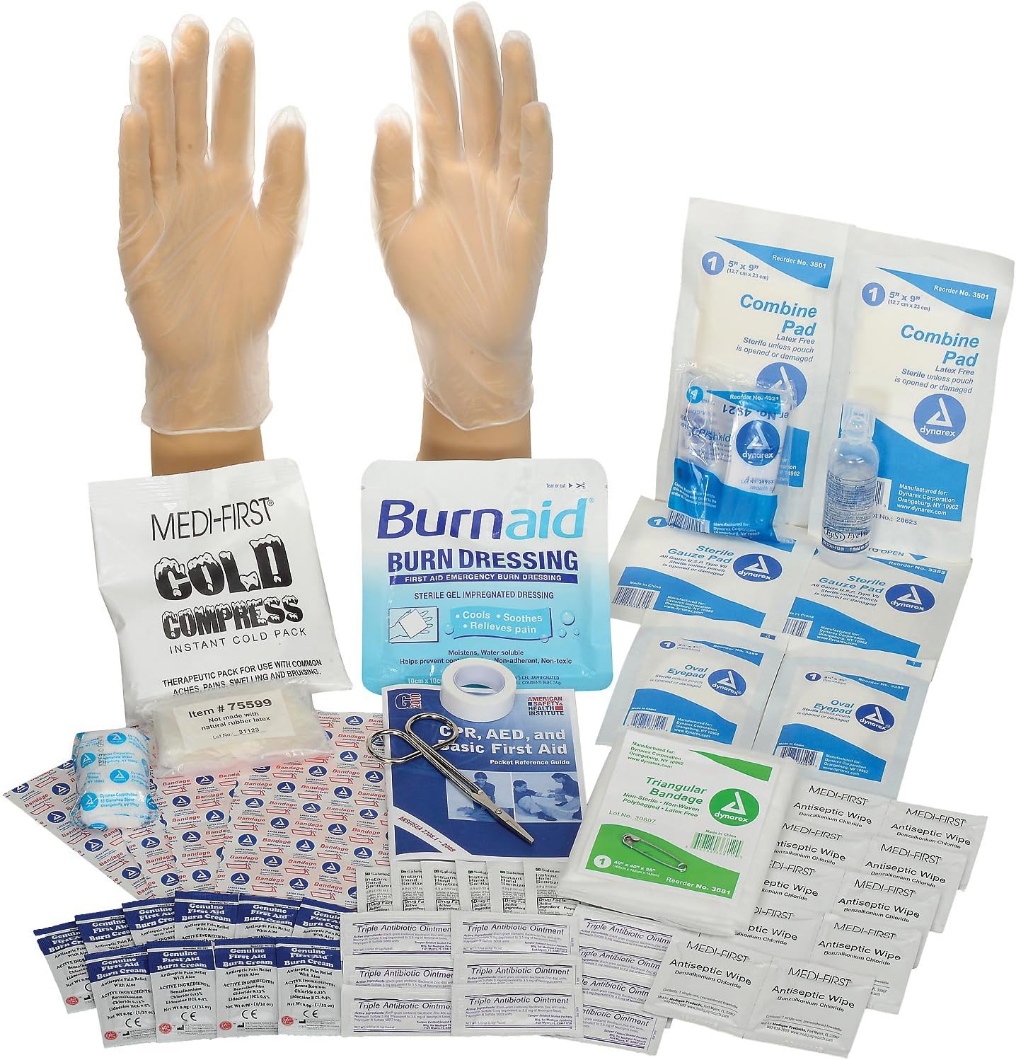 Class A First Aid Refill Kit, ANSI Compliant