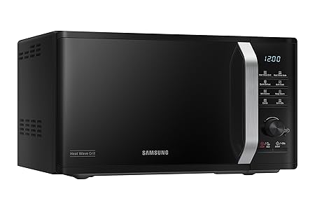 Samsung MG23K3575CS - Microondas (Countertop, Grill microwave, 23 ...