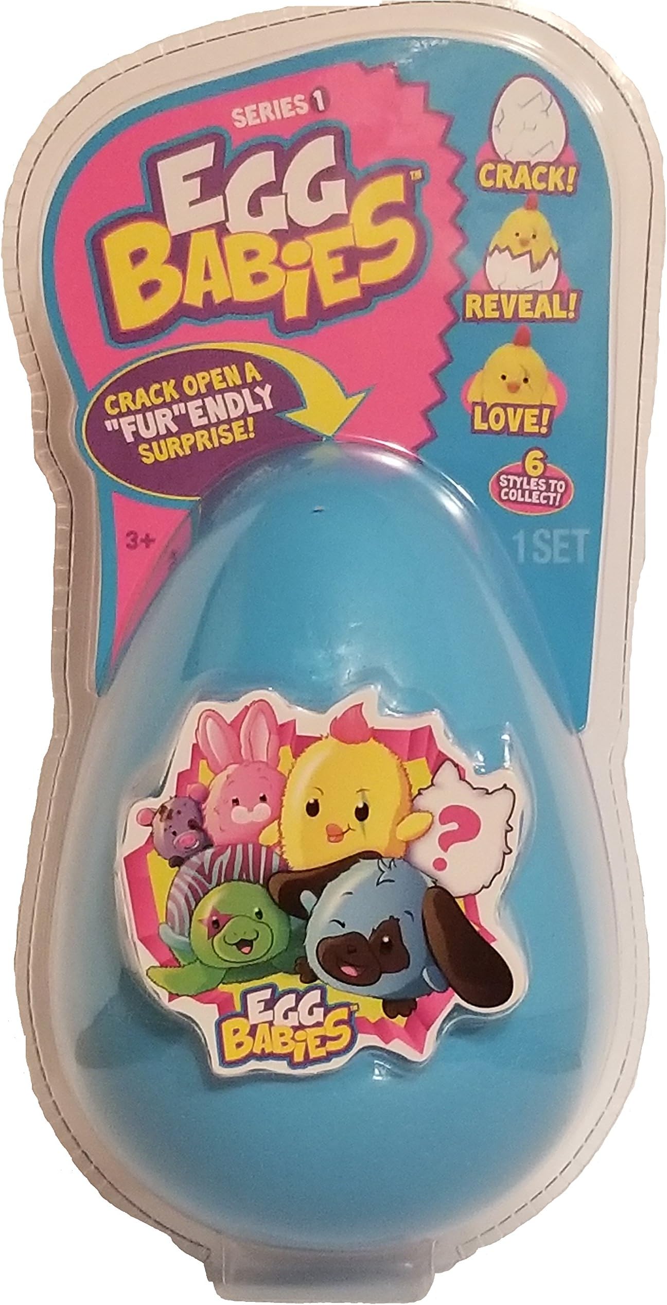 EGG BABIES WIC91000 Cute Mascot, Multicoloured