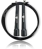Survival and Cross Jump Rope - Premium Quality - Best for Boxing MMA Fitness Training - Speed - Adjustable Sold By FMS International Authorized Seller