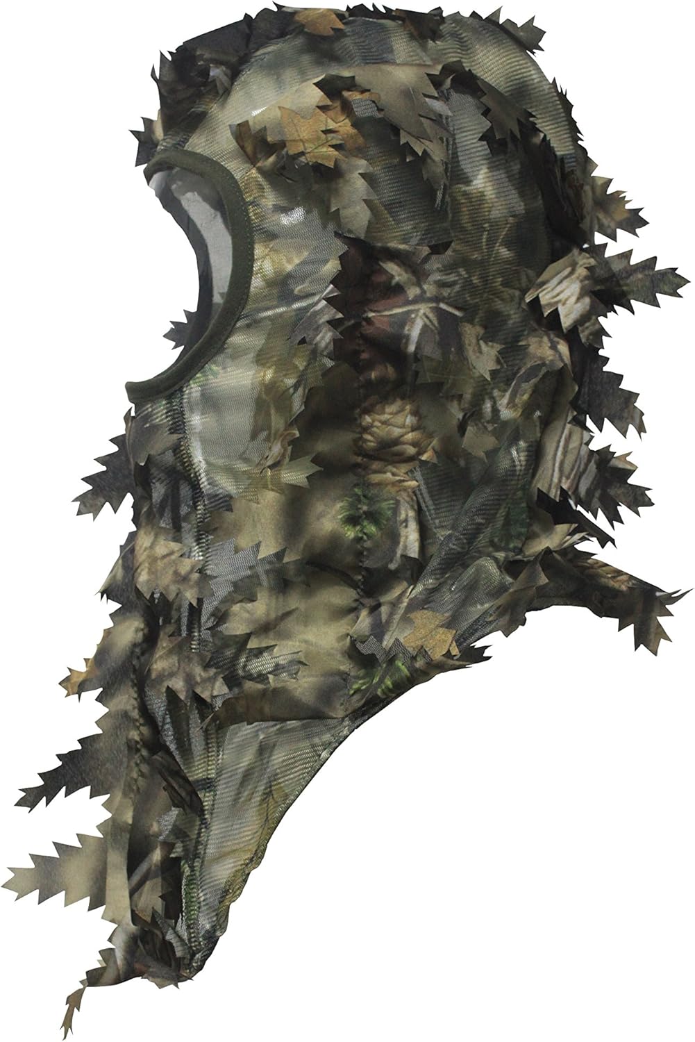 North Mountain Gear Ambush HD Camouflage Hunting Full Cover Leafy 3D Face Mask (Brown) : Clothing
