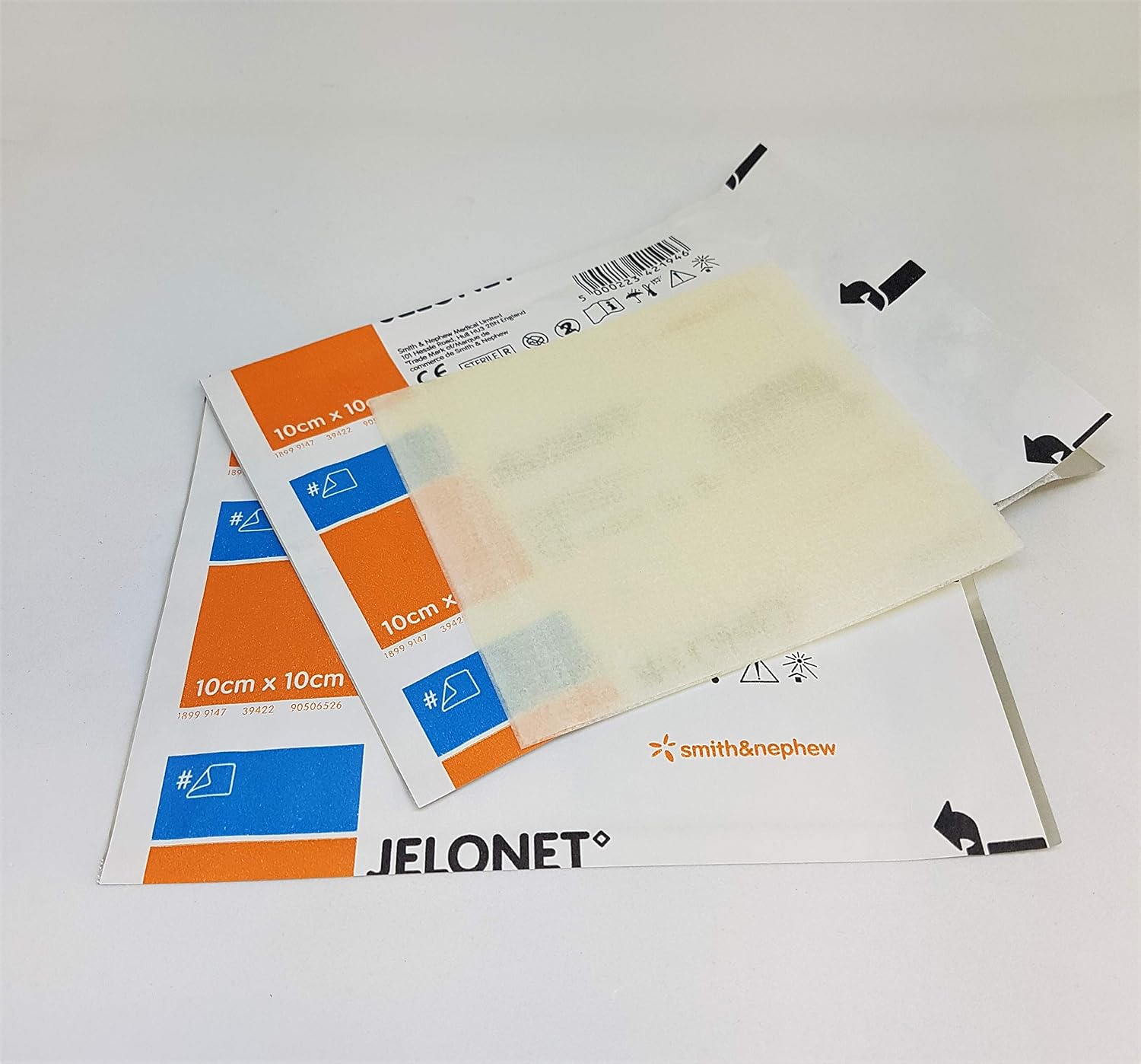 Jelonet - 10cm x 10cm - Pack of 5, 10x10 cm (Pack of 5) - Image 4