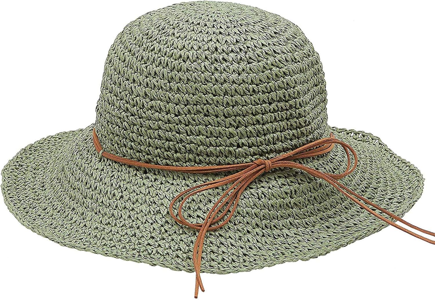 Mens Straw Fedora Hats Foldable Female's Wide Edge Folding Hats Summer