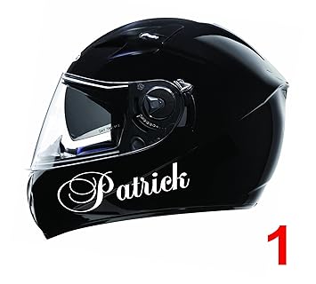 personalised bike helmet