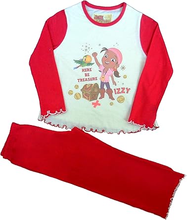Girls Jake The Neverland Pirates Pyjamas Izzy Pjs Age 18 To 24 Months Multicoloured Amazon Co Uk Clothing