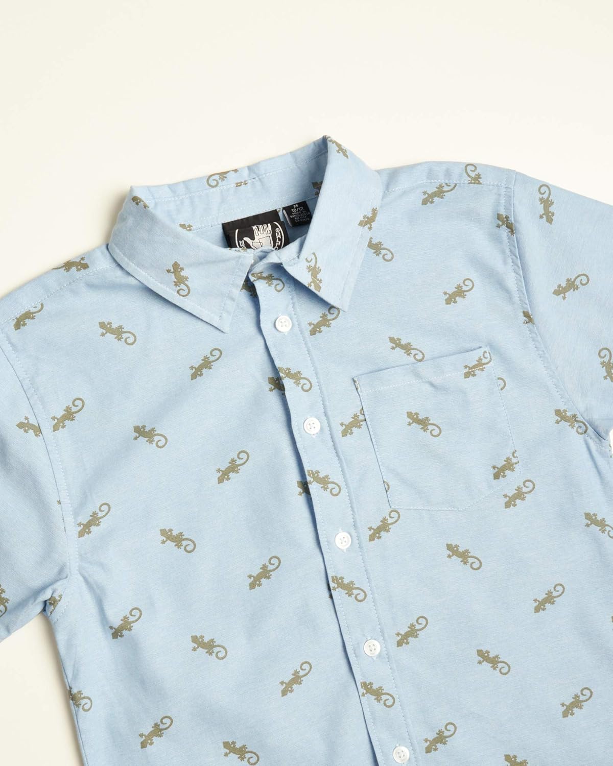 Body Glove Boys Short Sleeve Button Down Summer Beach Shirt: Clothing