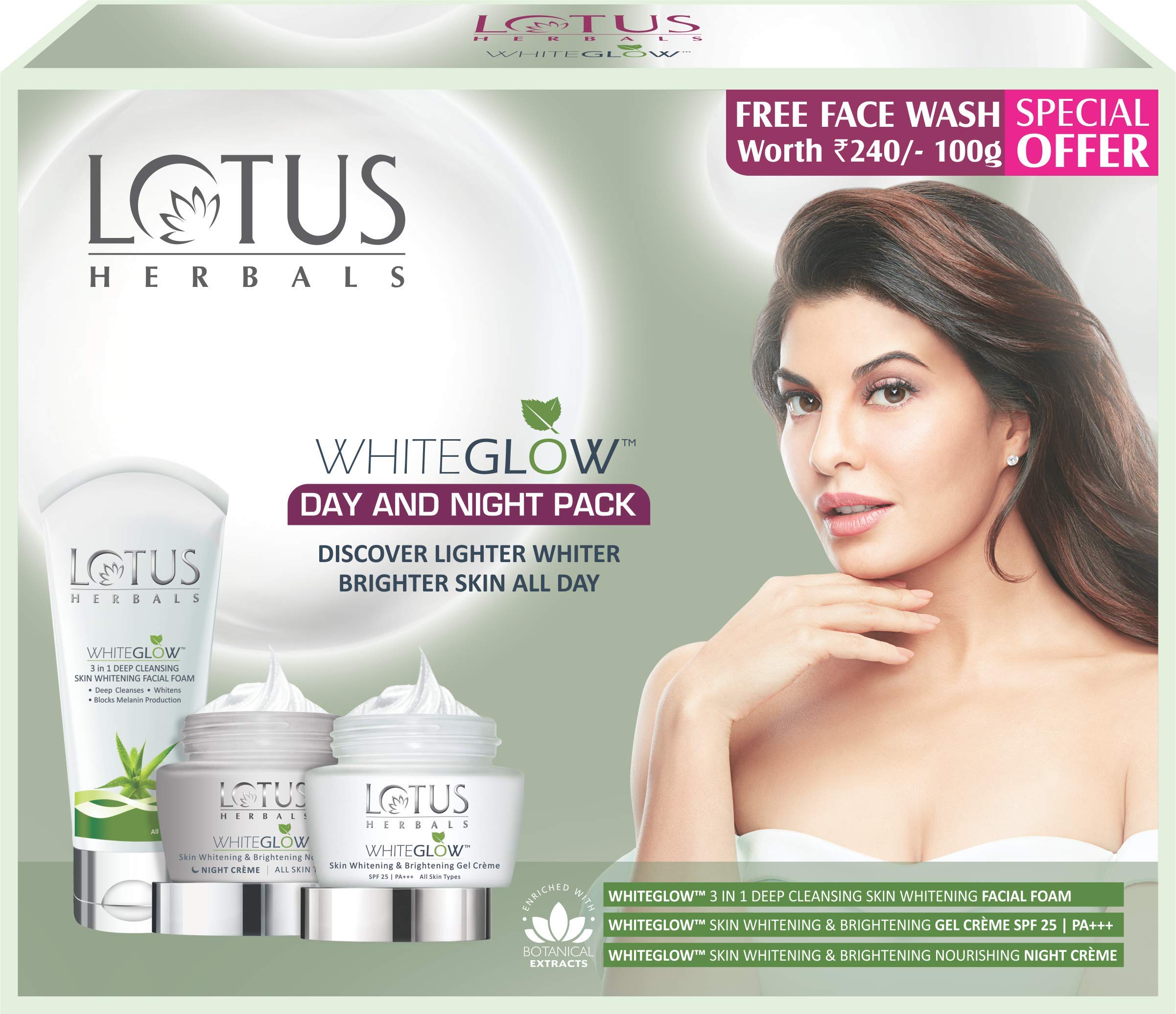 lotus glow face wash